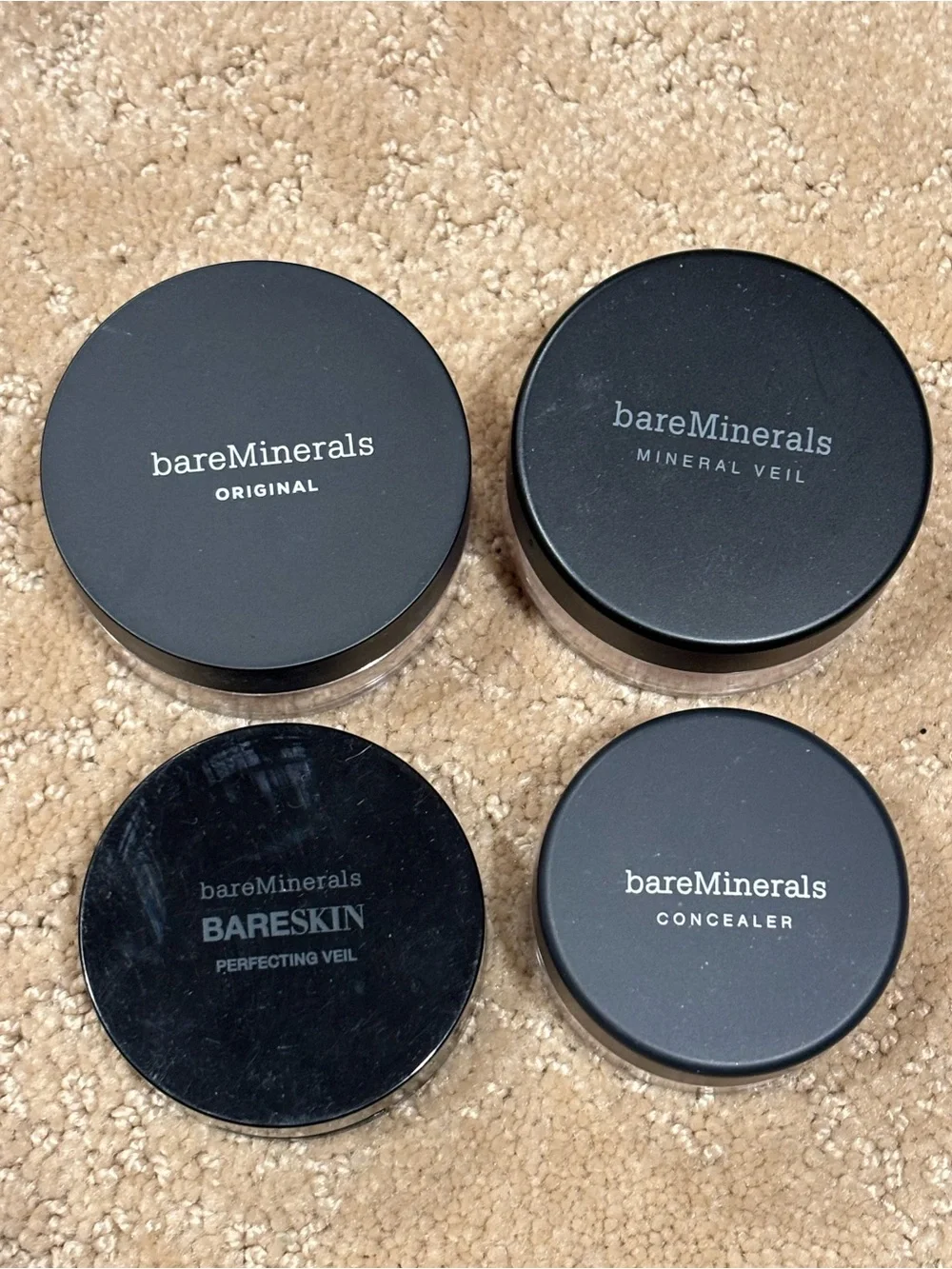 bareMinerals | Original, Concealer, Mineral Veil and mini Perfecting Veil